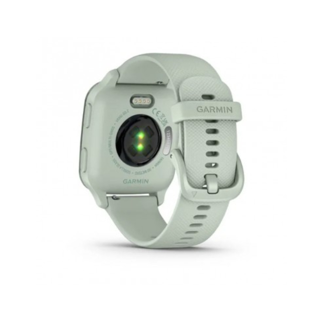 Garmin Venu Sq 2 40mm Metallic Mint Aluminium Bezel with Cool Mint Case & Silicone Band | 010-02701-12 - Image 4