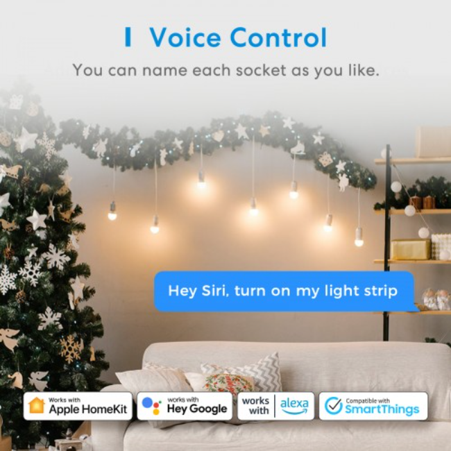 Meross 6 Gang Smart Extension Lead | MSS426HK-UK - Image 7