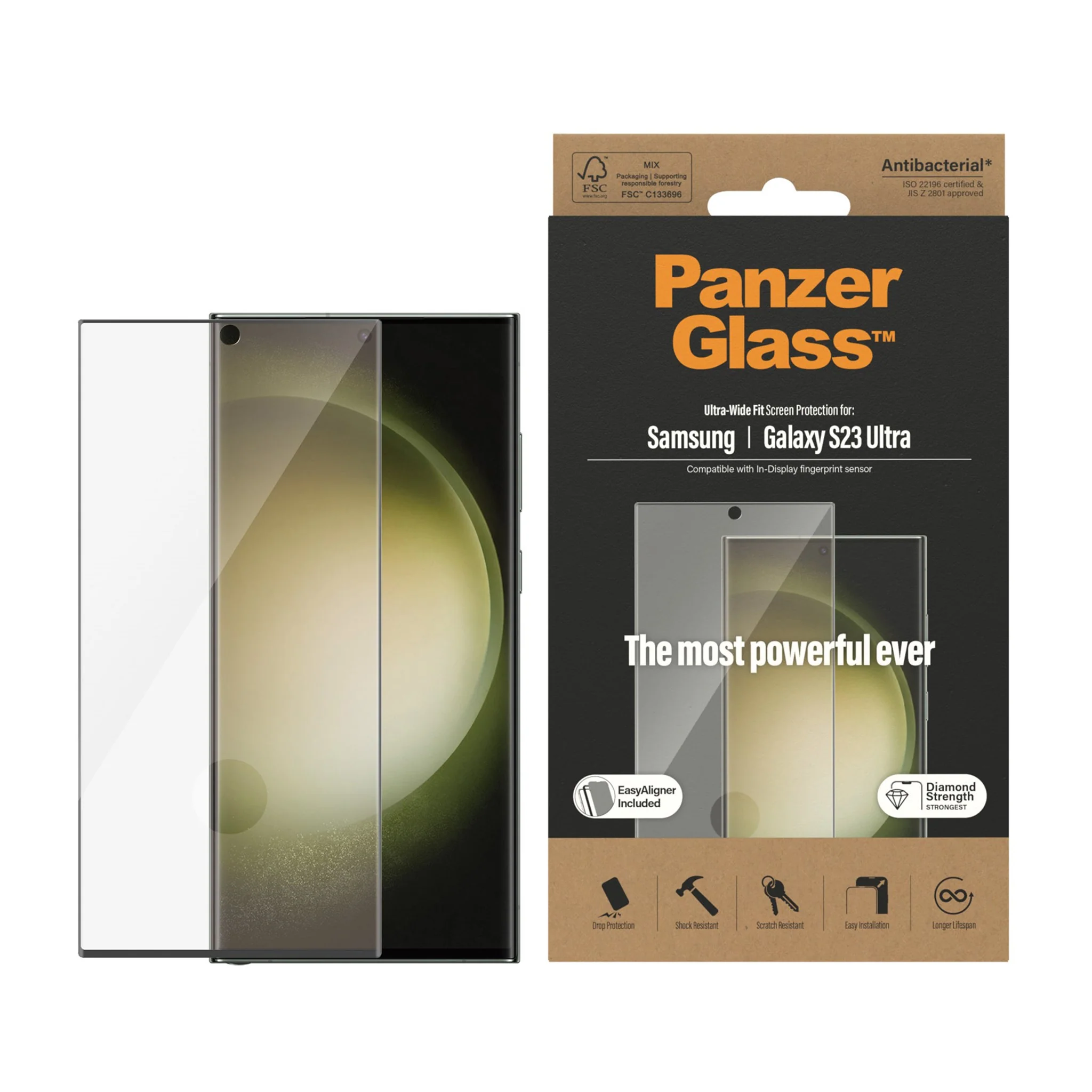 Panzer Samsung Galaxy S23 Ultra Screen Protector | 7317 - Image 3