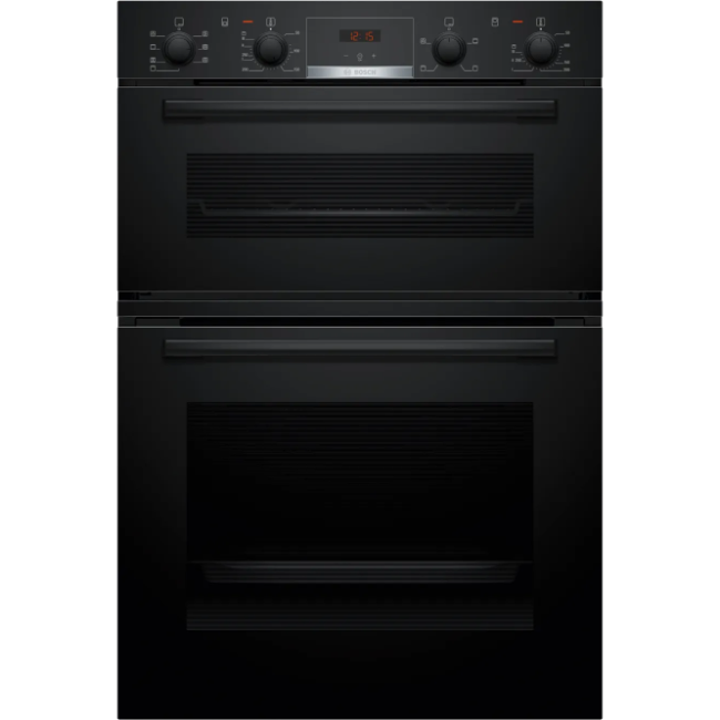 Bosch Series 4 Built-In Double Oven - Black | MBA533BB3B