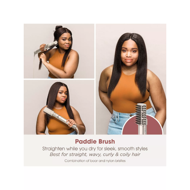 Shark FlexStyle 4-in-1 Air Styler & Hair Dryer - Stone | HD436SLUK - Image 6