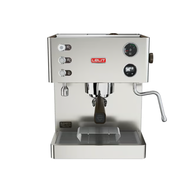 Lelit Elizabeth Coffee Machine - Brushed Stainless Steel | PESEL01BSS2GX1