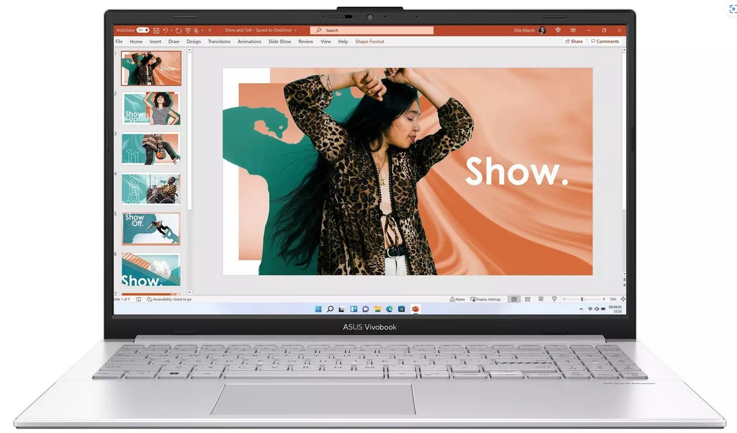 Asus Vivobook Go 15 | 15.6" Laptop 4GB | 128GB - Silver | E1504GA-NJ571WS - Image 2