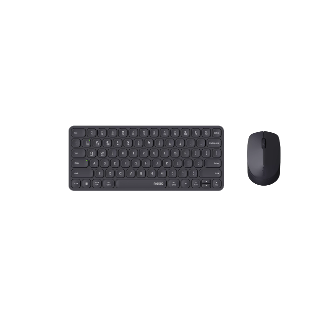 Rapoo 9010M Wireless Keyboard & Mouse | Black | 125729 - Image 2