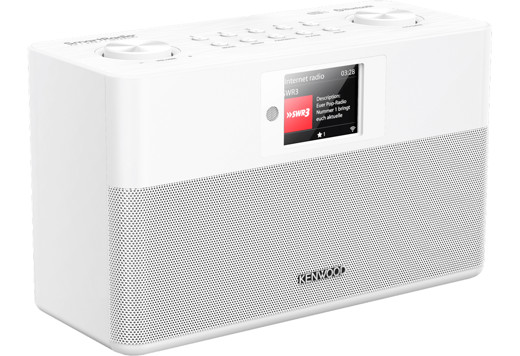 Kenwood Compact Smart Radio - White | CR-ST100S-W - Image 5