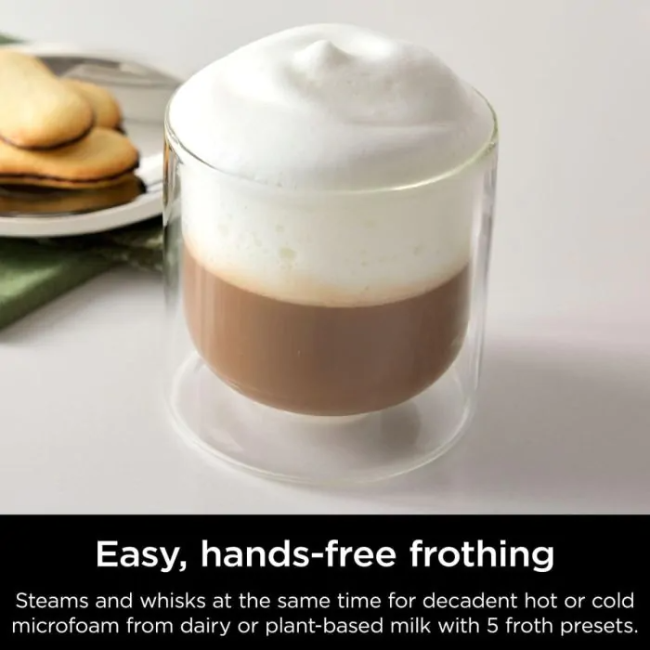 Ninja Luxe Café Pro Series Coffee Machine - Black and Steel | ES701UK - Image 5