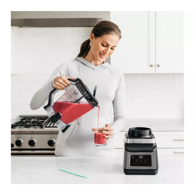 Ninja 2-in-1 Blender with Auto-iQ | Black & Silver | BN750UK  - Image 7