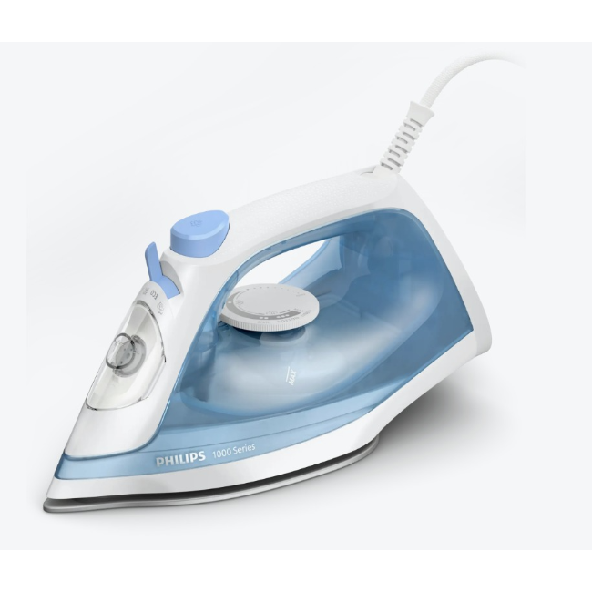 Philips 1000 Series Steam Iron | White & Blue | DST1030-20 - Image 1