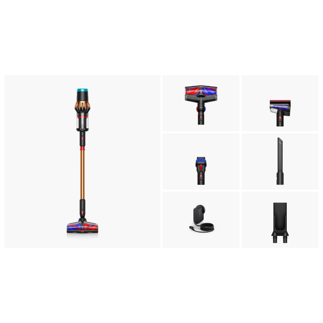 Dyson V16 Piston Animal Cordless Vacuum - Black/Gold | 499085-01 - Image 8 Dyson V16 Piston Animal Cordless Vacuum - Black/Gold | 499085-01 - Image 8
