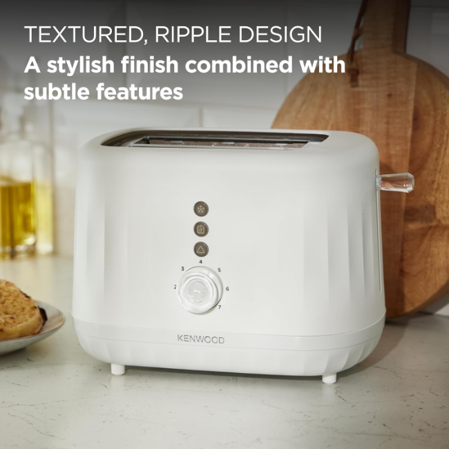 Kenwood Ripple 2 Slice Toaster | White | TCP06.000WH - Image 5