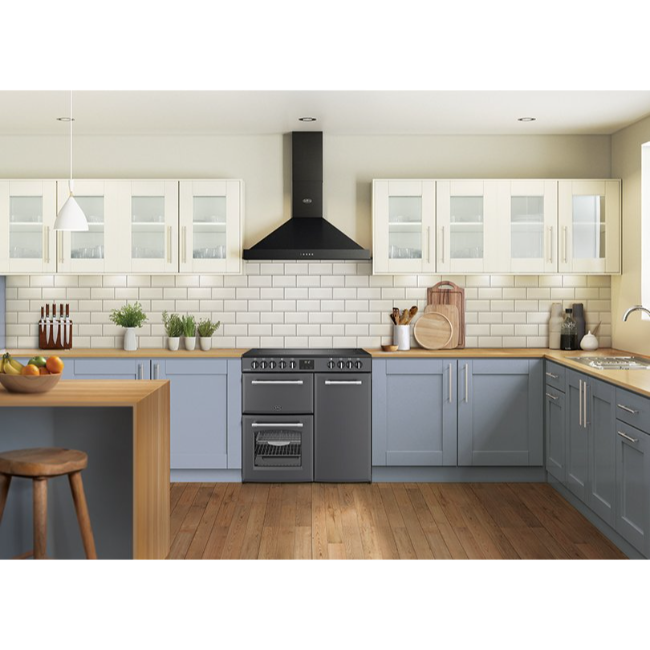 Belling Farmhouse 90cm Ceramic Range Cooker - Anthracite | FH90EANT - Image 9