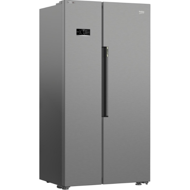 Beko American Style Fridge Freezer SbS - Stainless Steel | ASL1442VPS - Image 2 Beko American Style Fridge Freezer SbS - Stainless Steel | ASL1442VPS - Image 2