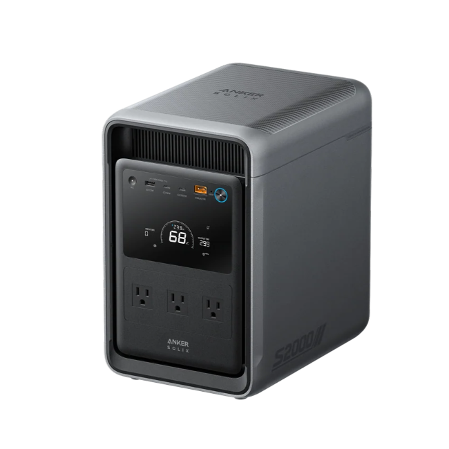 Anker Solix S2000 Portable Power Station - Grey | AS220211 - Image 6