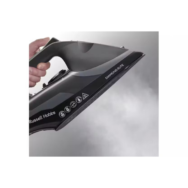Russell Hobbs 3100W Diamond Elite Iron- Black | 27000  - Image 3