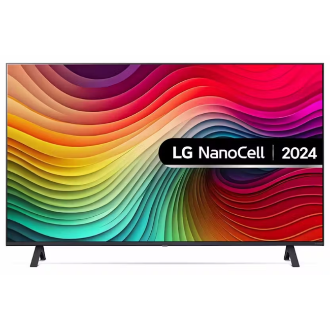 LG 43" NanoCell AI 4K  Smart TV - Black | 43NANO81T6A.AEK
