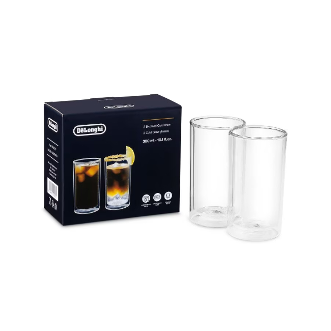 DeLonghi Cold Brew Glasses - x2 Large | DLSC325 DeLonghi Cold Brew Glasses - x2 Large | DLSC325
