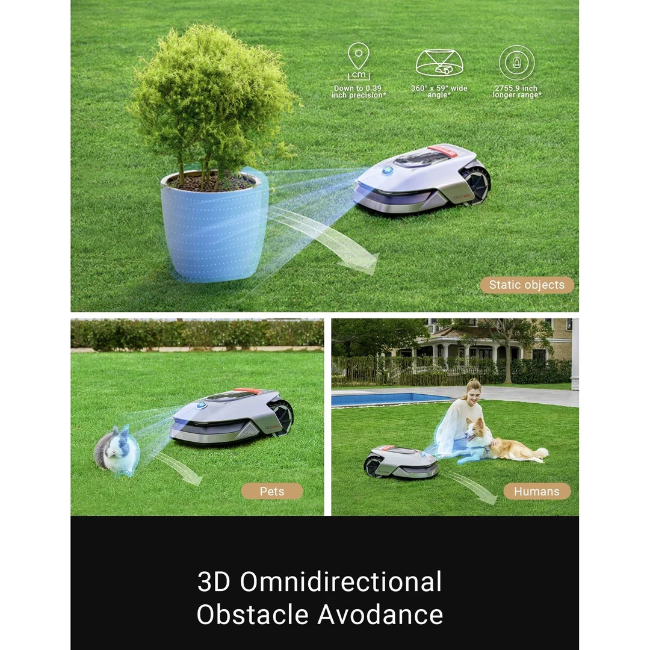 Dreame A1 Pro Robot Mower - Silver | MLLA7210 - Image 10