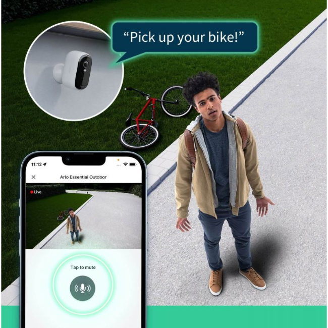 Arlo Essential Outdoor Camera 3 Pack | VMC2350100EUS - Image 4