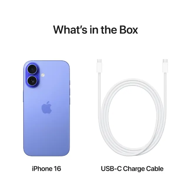 Apple iPhone 16 | 5G | 128GB | Ultramarine | MYEC3QN-A - Image 9 Apple iPhone 16 | 5G | 128GB | Ultramarine | MYEC3QN-A - Image 9