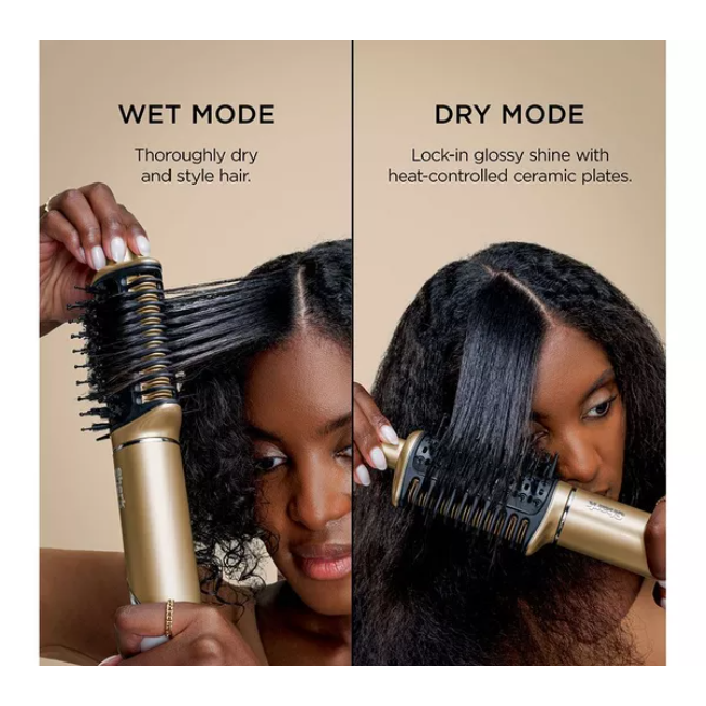 Shark Glam Ceramic Straight & Waves Multi-Styler | Gold | HD6041SUK - Image 10