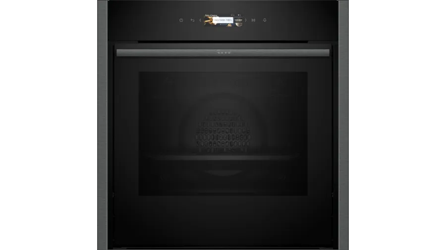 Neff Single Built-in Oven - Graphite/Black | B54CR71G0B Neff Single Built-in Oven - Graphite/Black | B54CR71G0B