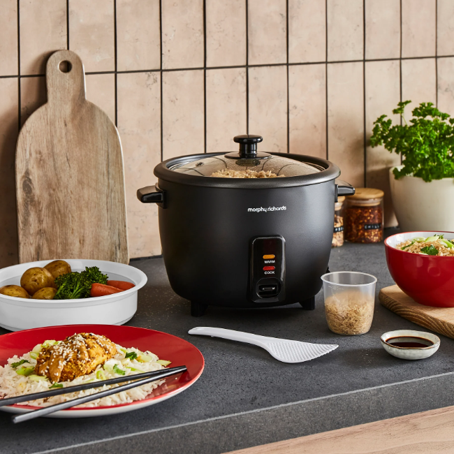 Morphy Richards 8 Cup Rice Cooker & Steamer | 471001 - Image 3