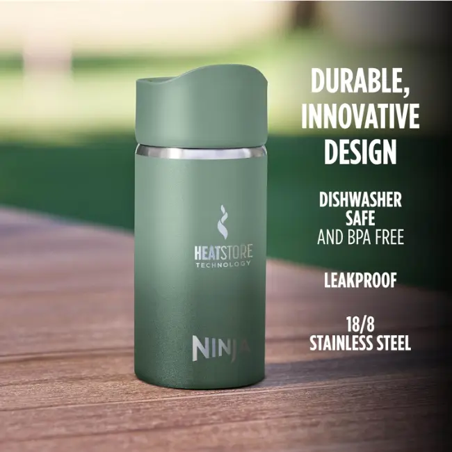 Ninja Sip Perfect Travel Mug | 300ml | Green | DW1203EUUKGN - Image 6