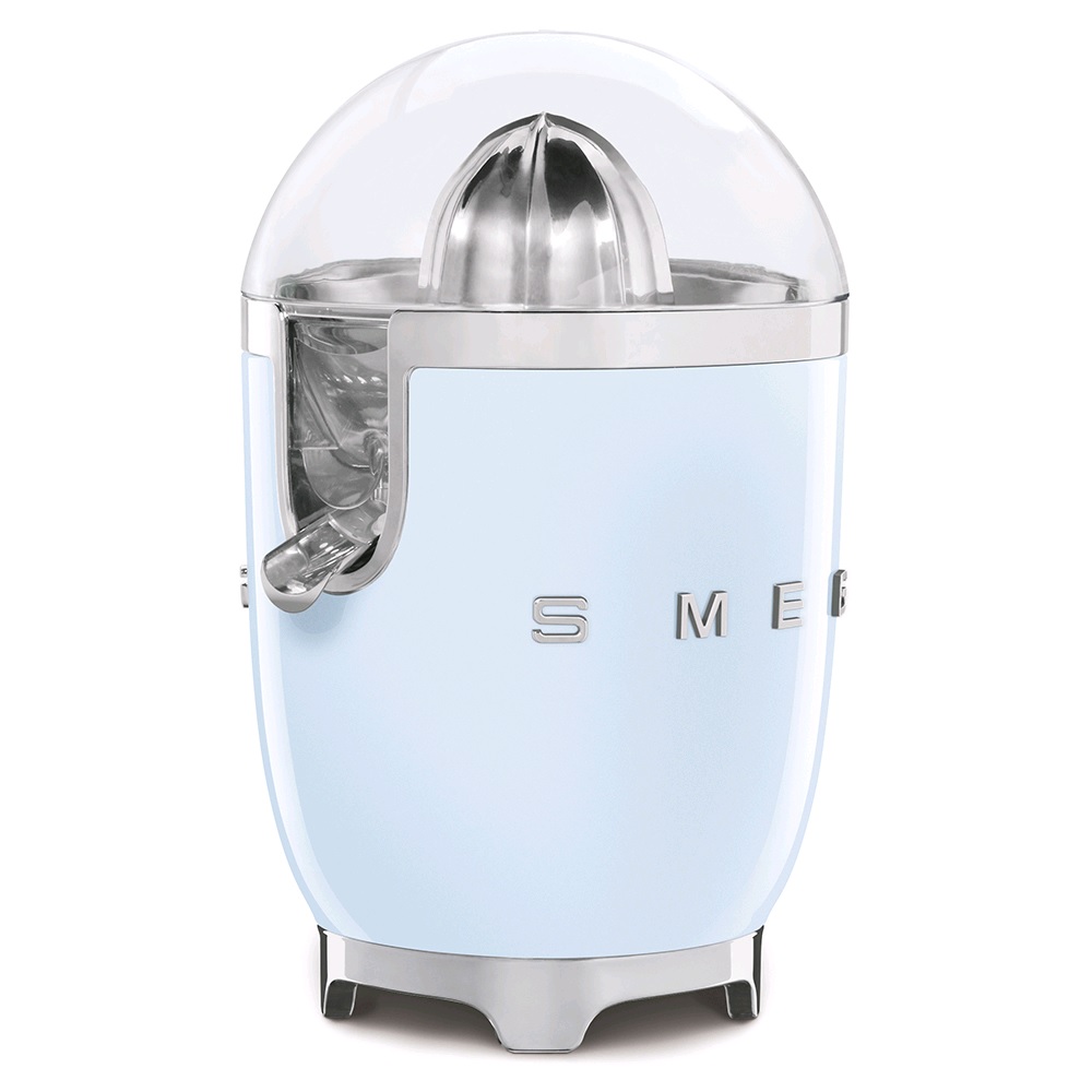 Smeg 50's Retro Style Citrus Juicer Pastel Blue | CJF01PBUK - Image 2 Smeg 50's Retro Style Citrus Juicer Pastel Blue | CJF01PBUK - Image 2