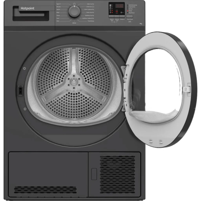 Hotpoint Condenser Dryer 9kg - Anthracite | CHDC92GGGDUK - Image 2