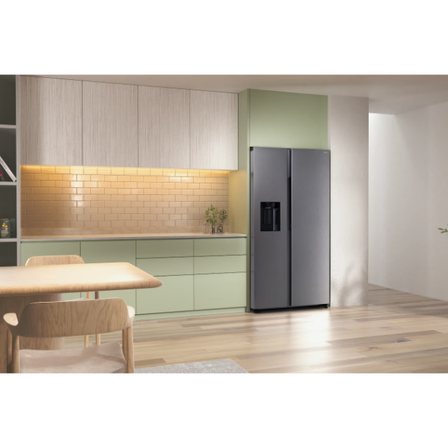 Samsung 640L Bespoke AI Series 6 Side-by-Side Fridge Freezer with SpaceMax™ - Silver | RS70F64KETEU - Image 5