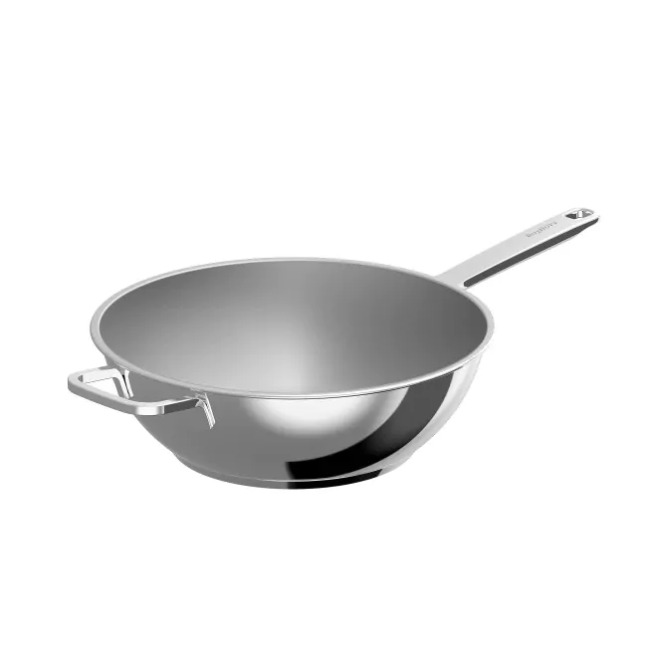 Berghoff 30cm Helix Wok - Stainless Steel | 1315082