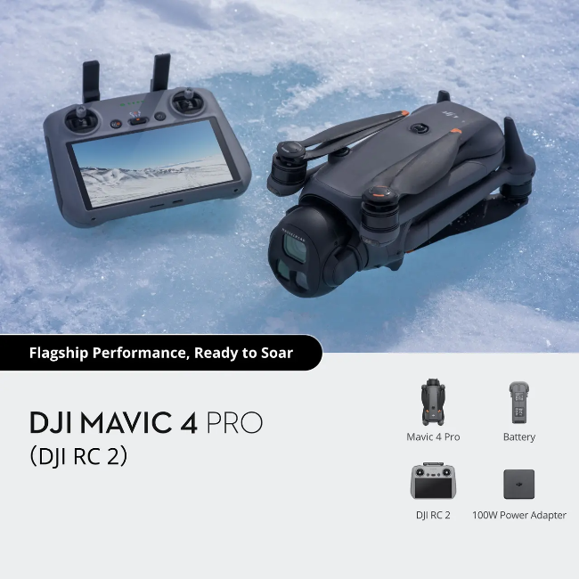 DJI Mavic 4 Pro Fly More Combo (RC 2) Drone - Grey | CPMA.00000848.01 - Image 9