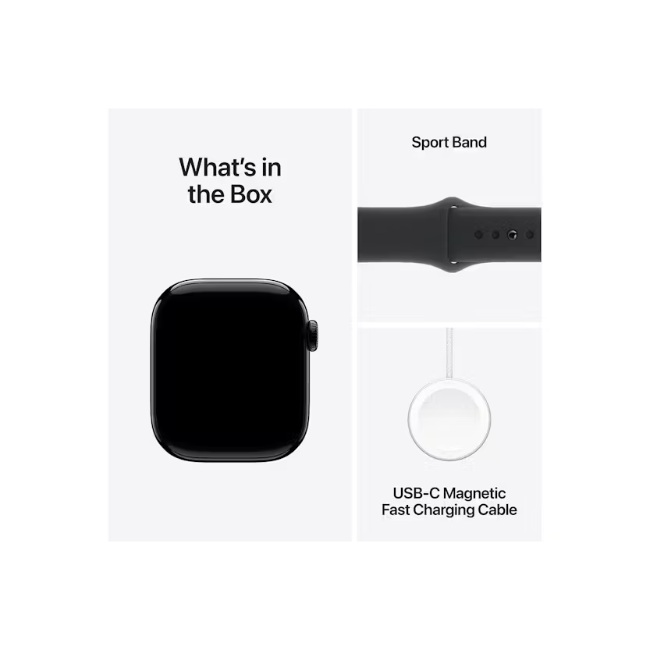Apple Watch 10 GPS 46mm Sml/Med - Jet Black | MWWP3QA-A - Image 8