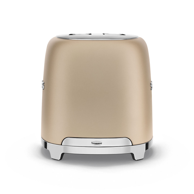 Smeg 2 Slot Toaster - Champagne | TSF01CHMUK - Image 6