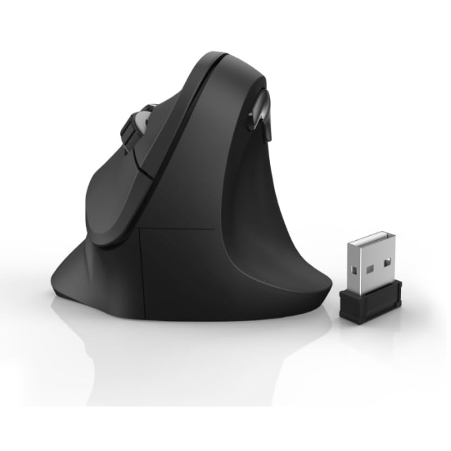 Hama EWM-500R Ergonomic Wireless Mouse | Black | 537478 - Image 3