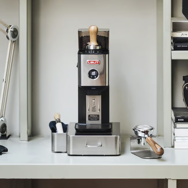 Lelit William Coffee Grinder - Brushed Stainless Steel | PCGWI02PSS4GX1 - Image 4