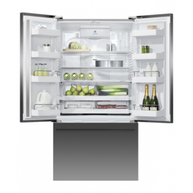 Fisher Paykel Fridge Freezer | French Door | 569L | Black Stainless Steel | RF540ADUB7 - Image 2