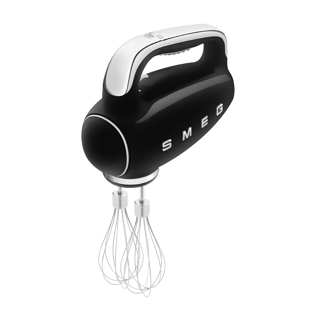 Smeg 50's Style Retro Hand Mixer - Black | HMF01BLUK - Image 2 Smeg 50's Style Retro Hand Mixer - Black | HMF01BLUK - Image 2