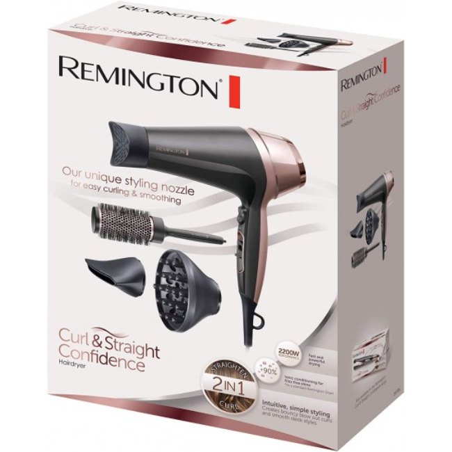 Remington Curl and Straight Confidence Hair Dryer - D5706 - Image 3