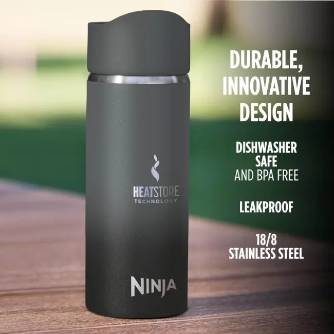 Ninja Sip Perfect Travel Mug | 400ml | Black | DW1603EUUKBK - Image 6