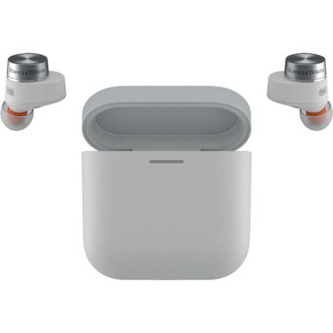 Bowers & Wilkins Pi5 S2 Noise-Canceling Wireless Ear Buds - Cloud Grey | FP43842 Bowers & Wilkins Pi5 S2 Noise-Canceling Wireless Ear Buds - Cloud Grey | FP43842