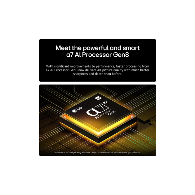 LG 65" UHD Ai Ua75 4k Smart TV - Black | 65UA75006LA.AEK - Image 6