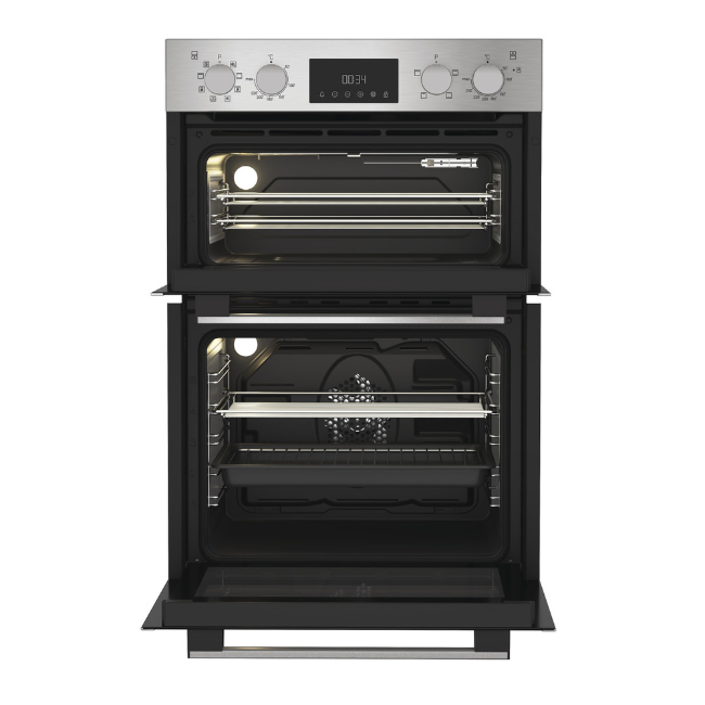 Hotpoint Built-In Double Oven - Inox | DIH82DIX - Image 2