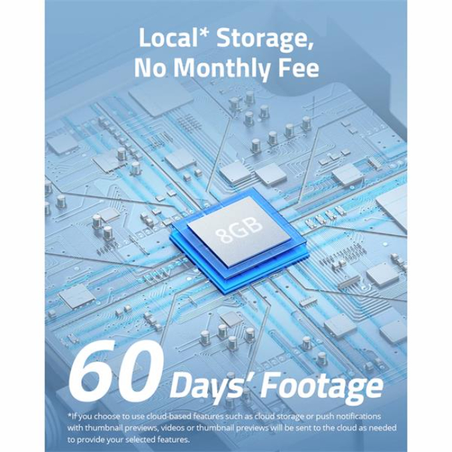 Eufy 2K Solar Powered Security Solocam S40 - White | T81243W1 - Image 5