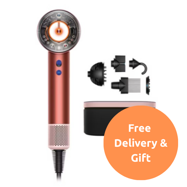 Dyson Supersonic Nural™ Hair Dryer | Strawberry Bronze & Blush Pink | 561727-01