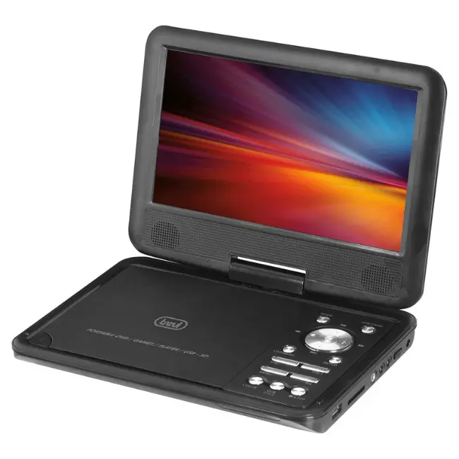 Trevi 9" Portable DVD Player | 028378 - Image 1 Trevi 9" Portable DVD Player | 028378 - Image 1