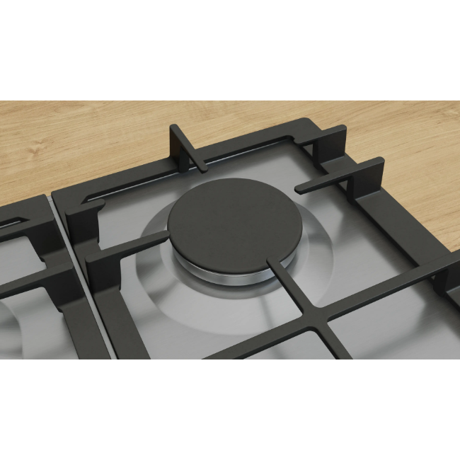 Bosch Series 6 Gas Hob 75 cm - Stainless Steel | PCS7A5190 - Image 3