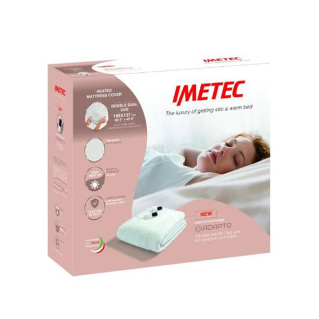 Imetec Adapto Double Mattress Cover Dual Control | 16733 Imetec Adapto Double Mattress Cover Dual Control | 16733