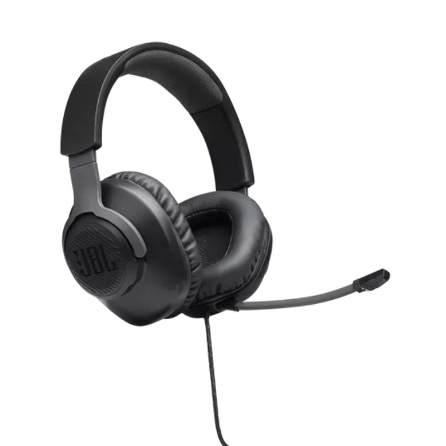 JBL Quantum 100 Gaming Headset - Black | JBLQUANTUM100BLK JBL Quantum 100 Gaming Headset - Black | JBLQUANTUM100BLK
