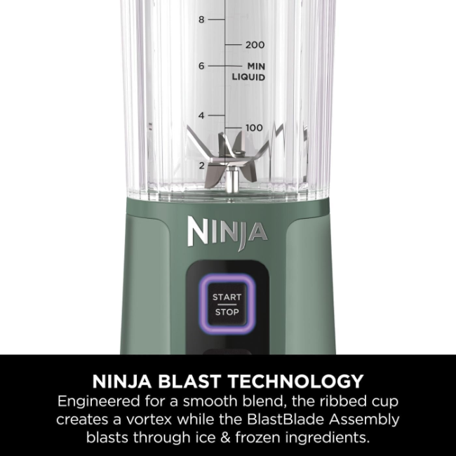 Ninja Blast Portable Blender | Forest Green | BC151UKEM - Image 5 Ninja Blast Portable Blender | Forest Green | BC151UKEM - Image 5